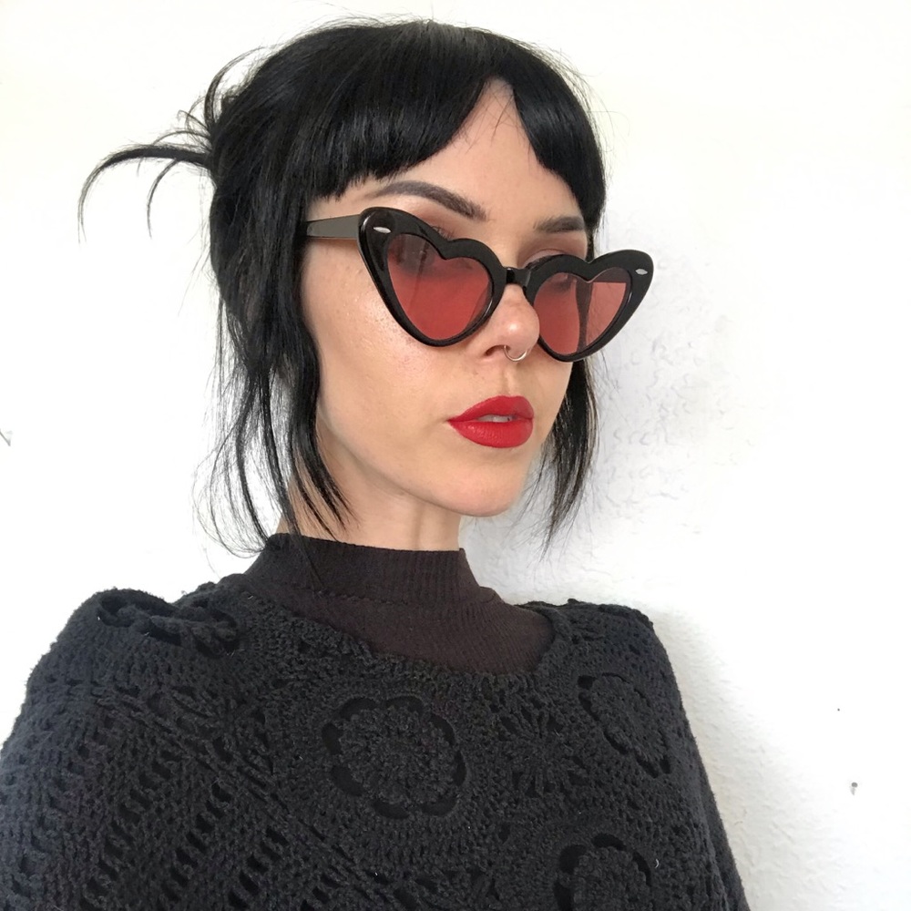 Takesh Heart Shaped Jadore Glasses